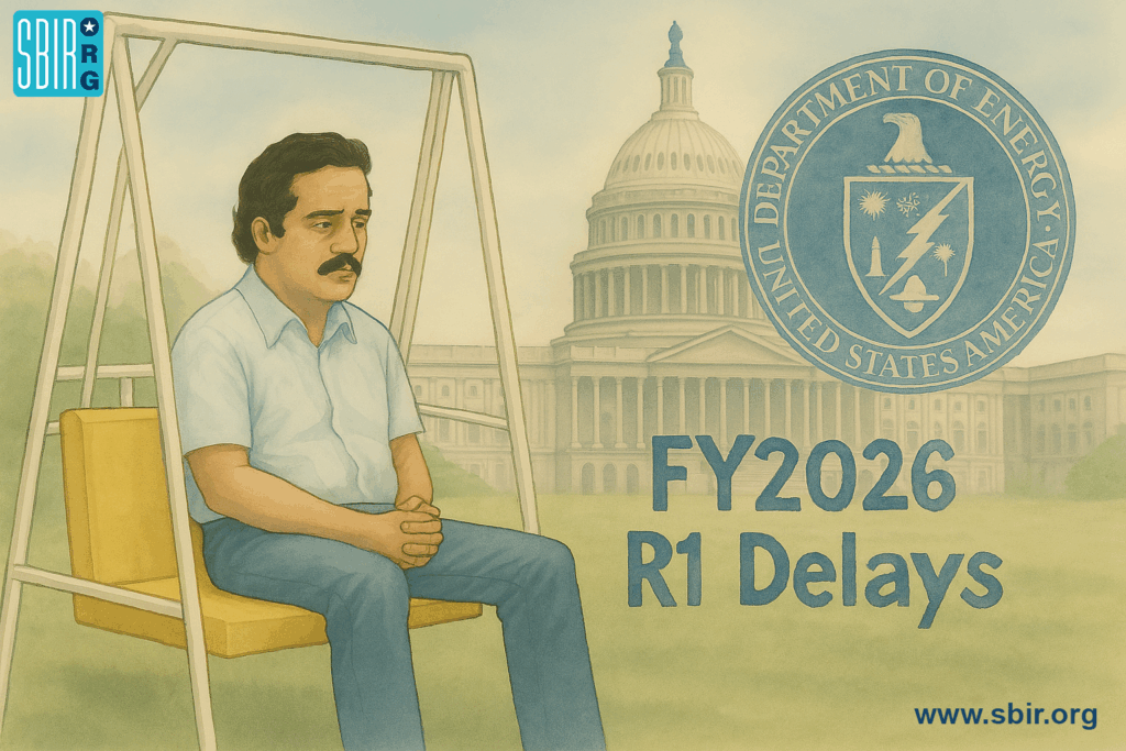 Waiting on DOE SBIR Release 1 Topics